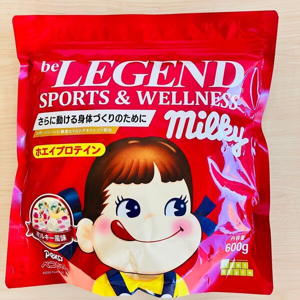 ビーレジェンド ミルキー風味 600g プロテイン ホエイ