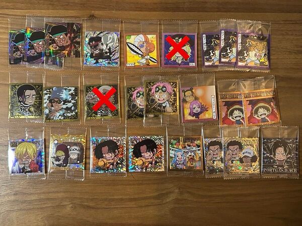 ワンピースウエハース11 シークレット等まとめ売り 大海賊シールウエハースLOG