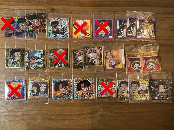 ワンピースウエハース11 シークレット等まとめ売り 大海賊シールウエハースLOG