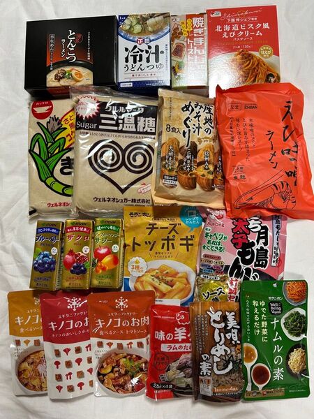 食品詰め合わせ 19点