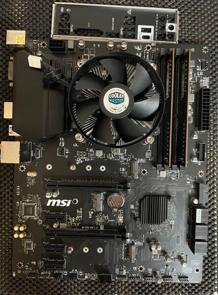 【CPU+マザー】i7-9700+MSI Z390-S01 32GBメモリ CPUクーラー セット