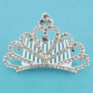 008* for children brilliancy. Tiara (A)* Kids elegant Tiara hair accessory girl presentation wedding formal costume 