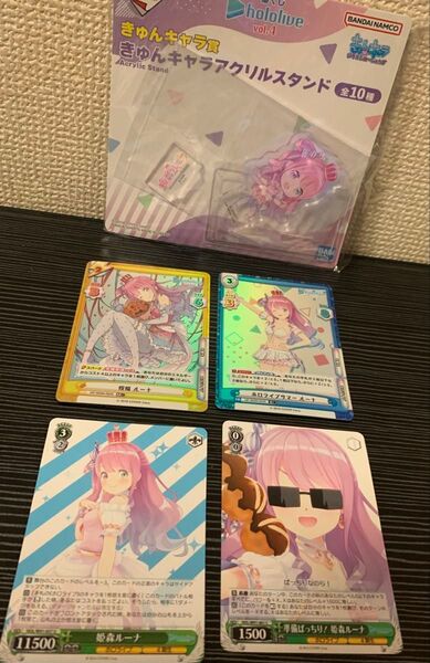 【未開封品】vtuber ホロライブ hololive アクリルスタンド アートボード トレカ セット まとめ売り 姫森ルーナ