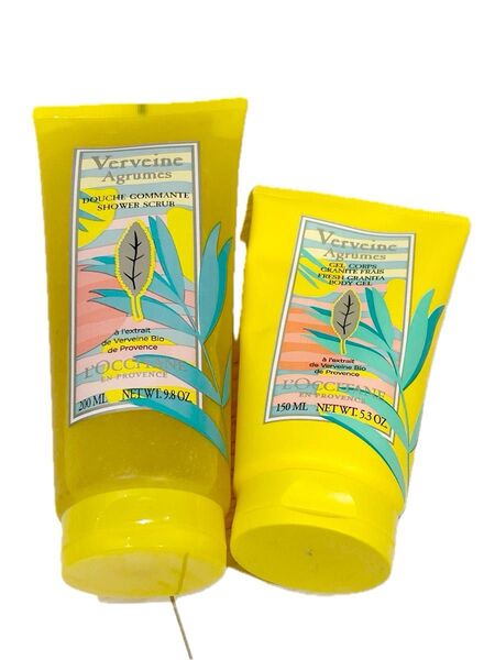 新品 ロクシタン CVB シャワースクラブ 200ml & ボディジェル 150ml セット