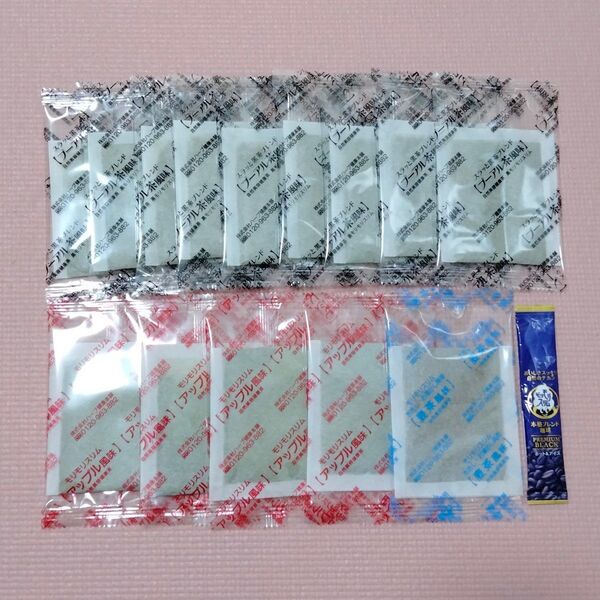 ハーブ健康本舗 モリモリスリム 合計15包 プーアル茶風味 アップル風味 麦茶風味 本格ブレンド珈琲