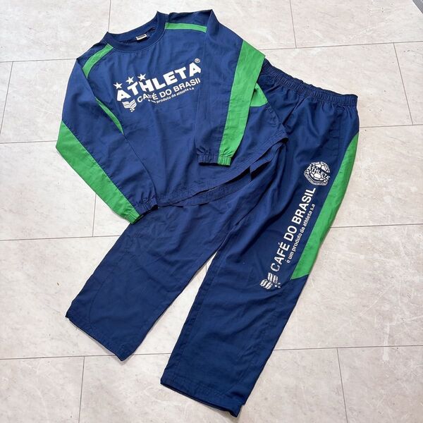 ATHLETA アスレタ サッカー ピステ 上下 セットアップ ウインドブレーカー 練習着