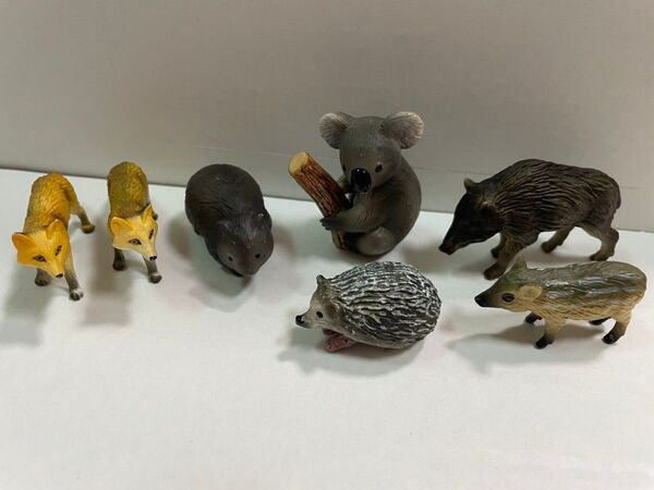 ミニチュアプラネット EIKOH 動物フィギュア コアラ キツネ