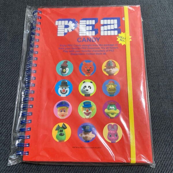 【新品 未使用】PEZ ペッツ A5 リングノート 赤