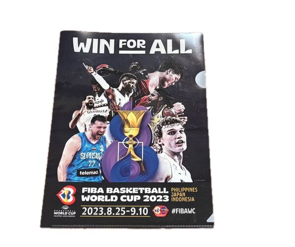 FIBAバスケットボールワールドカップ2023 クリアファイル