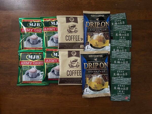 コーヒー ドリップコーヒー ドリップ キーコーヒー 煎茶 お茶 茶