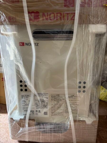 新品 ノーリツ 給湯器 GQ-1639WE-1 16号 都市ガス 屋外壁掛形 給湯専用 2022年1月製造品 リモコン付き