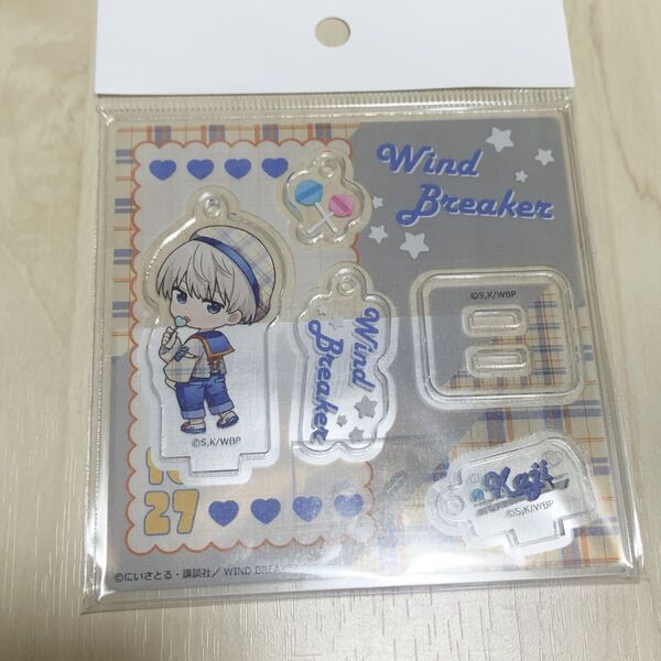 WIND BREAKER チェックセーラーアクリルスタンドキーホルダー 梶蓮