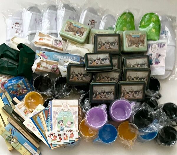 未開封 大量 アメニティ アメニティセット ディズニーホテル ミラコスタ ファンタジースプリングスホテル ディズニーリゾート