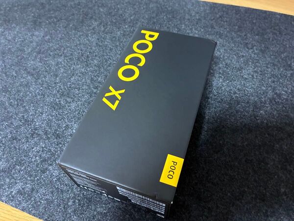 Xiaomi シャオミ POCO X7 5G 8GB 256GB グローバル版 ブラック SIMフリー