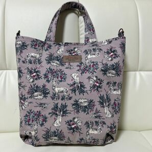 ハンドメイド トートバッグ エクボショルダーバッグ 2way