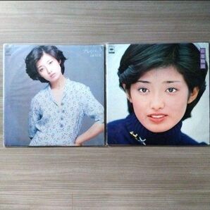 山口百恵 2枚セット レコード プレイバック 百恵物語