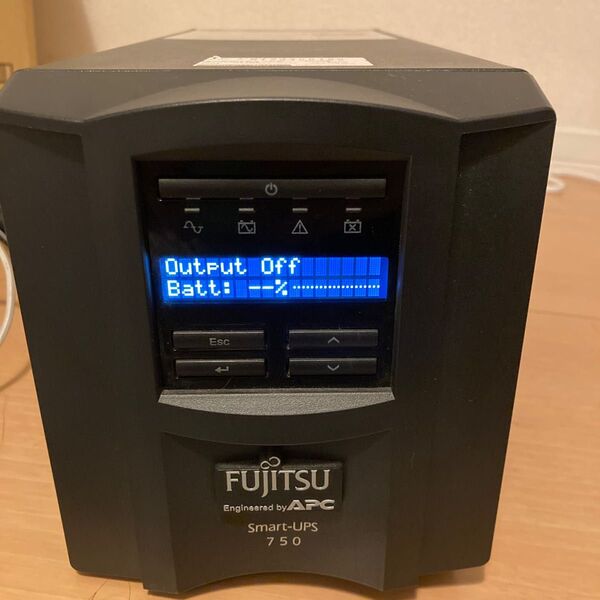FUJITSU APC 無停電電源装置 750 UPS