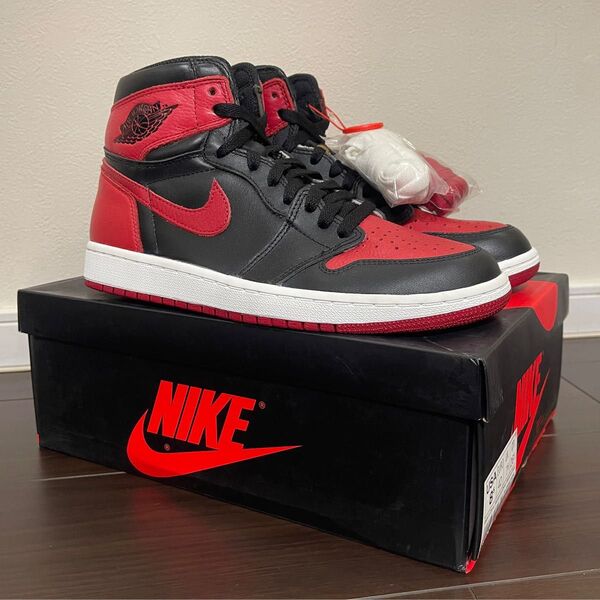 新品 NIKE AIR JORDAN 1 RETRO HIGH OG 2016 Bred/Banned エア ジョーダン 1