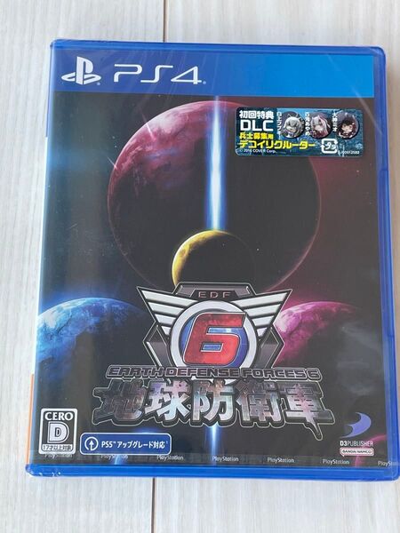 PS4 地球防衛軍6 新品未開封
