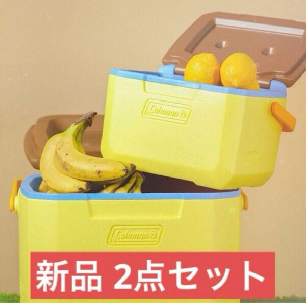 【新品未開封】BEAMS Coleman クーラーボックス 2025 イエロー エクスカーション(R) 16QT・テイク6