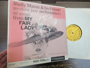 G３P｜LP★SHELLY MANNE（シェリーマン）｜CONTEMPORARY USA M3527//MAT:LKL.12-93.D18/LKL.12-94.D19//両面H刻印//黄色地黒文字//両面DG