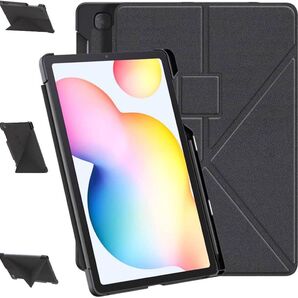 Samsung Galaxy Tab S6 Lite 10.4 ケース 2024/2022/2020 マルチアングル調整可能