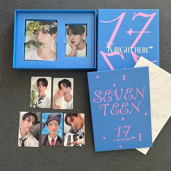 SEVENTEEN ドギョム RIGHT HERE CARAT盤 ユニバ特典トレカ付き