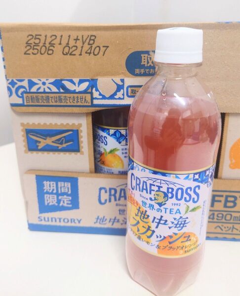 クラフトボス地中海スカッシュ490ml 24本