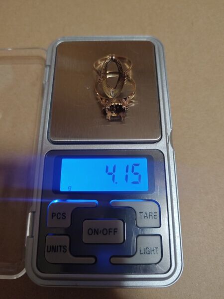 2個セット K18 指輪 リング ゴールド 4.15g