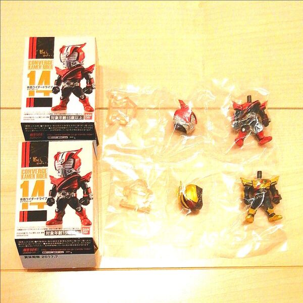 仮面ライダー コンバージ KAMEN RIDER CONVERGE 仮面ライダードライブ 14 通常 シークレット 2体