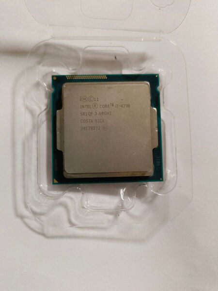 intel CPU Core i7 4790 動作確認済み