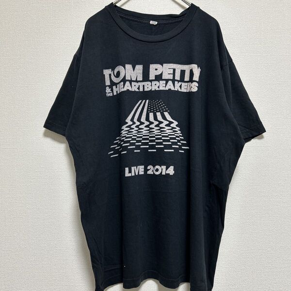 TOM PETTY & THE HEARTBREAKERS Tシャツ LIVE 2014 ファイナルツアー L ブラック