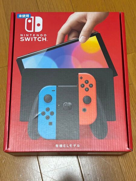 未使用 Nintendo Switch ニンテンドースイッチ 有機ELモデル ネオンブルー ネオンレッド 任天堂