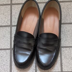 ローファー ブラック 黒 24センチ