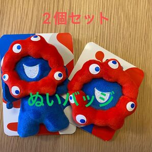 大阪万博 ミャクミャク ぬいバッジ 2個セット 新品