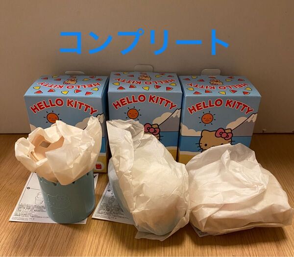 マクドナルド マック ハッピーセット キティ 日焼けキティ コンプリート 3種セット