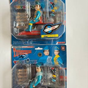 【未開封】タカラ ミクロマン ミクロアクションシリーズEX サンダーバード スコット&バージルトレーシー 2点セット