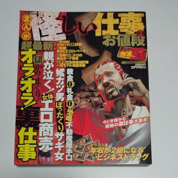 悪い仕事のお値段 2007年8月号 コアマガジン&コアマガジン刊行のムック本「ワルの金儲け 強奪マネー犯罪組織109の手口」