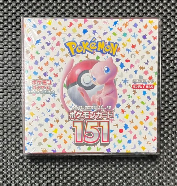 ポケモンカード 151 BOX 新品未開封品 シュリンク付き ローダー入り
