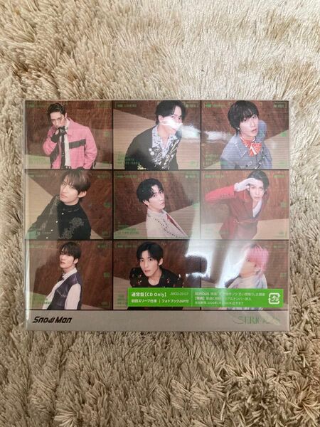 通常盤 (初回仕様) Snow Man CD/SERIOUS