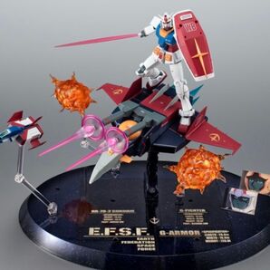 輸送箱未開封品 ROBOT魂<SIDE MS> Gアーマー ver. A.N.I.M.E. ~ガンダム45周年記念~ ロボット魂