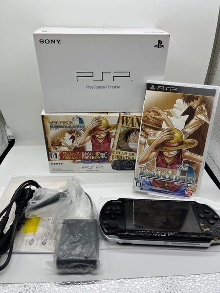 SONY PSP-3000 ONE PIECE 冒険の夜明け 麦わらの一味EDITION