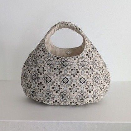 プロバンスタイル 丸底 ころりんバック ハンドメイド