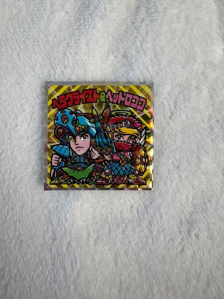 ビックリマン シール ヘラクライスト&ヘッドロココ