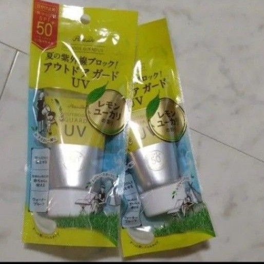パラドゥ 日焼け止め 新品 ジェルタイプSPF50+ レモンユーカリの香り アウトドアUVガード アウトドア ガードUV