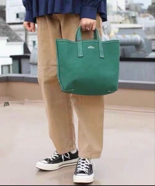 DANTON キャンバスバッグ グリーン