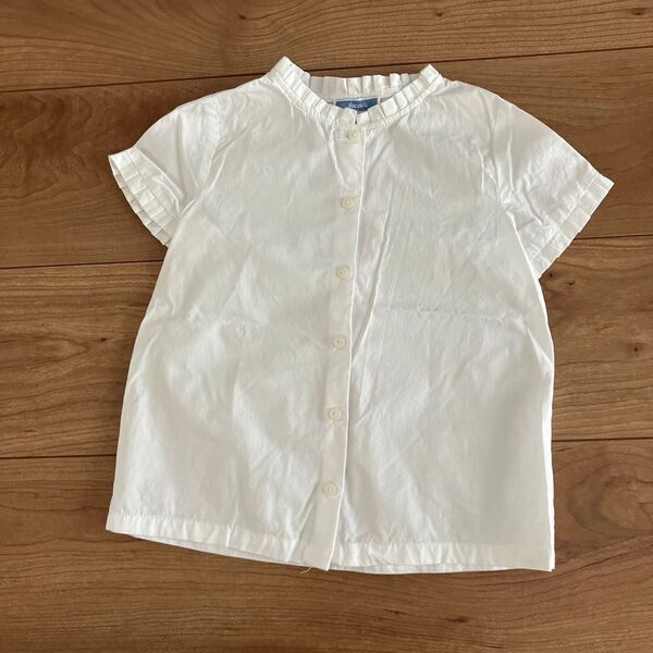 jacadi ブラウス 104cm ホワイト 女の子