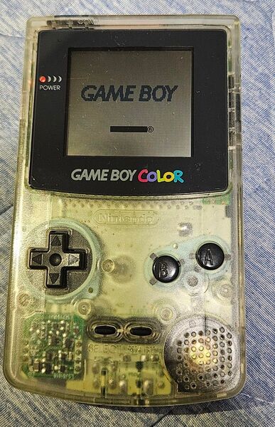 ゲームボーイカラー クリア 本体