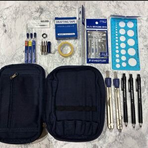 【未使用品】ステッドラー STAEDTLER 製図用 セット 文房具