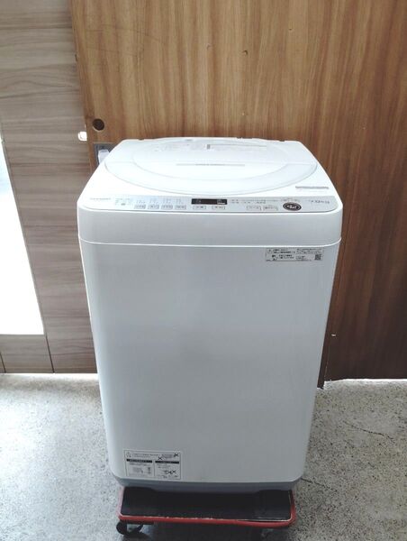 2023年製 シャープ 全自動電気洗濯機 7.0kg ES-GE7G-W